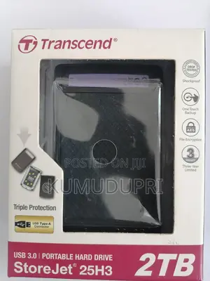 Photo - Transcend 2 TB External Hard Disk