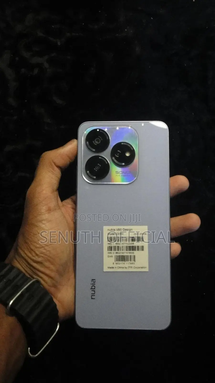 New ZTE Nubia V60 Design 256 GB Blue