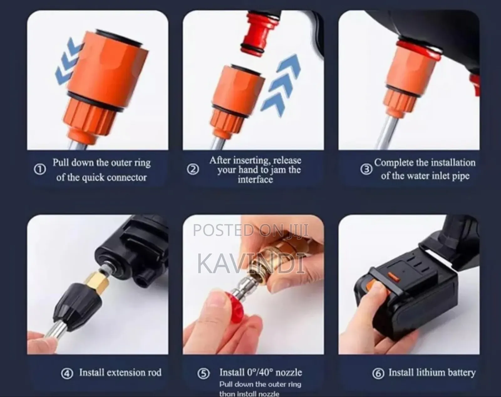 High Pressure Water Spray Gun