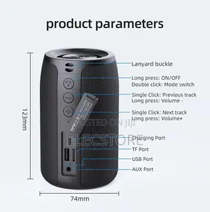 Zealot S32 Wireless Bluetooth Speaker Mini Hifi Subwoofer