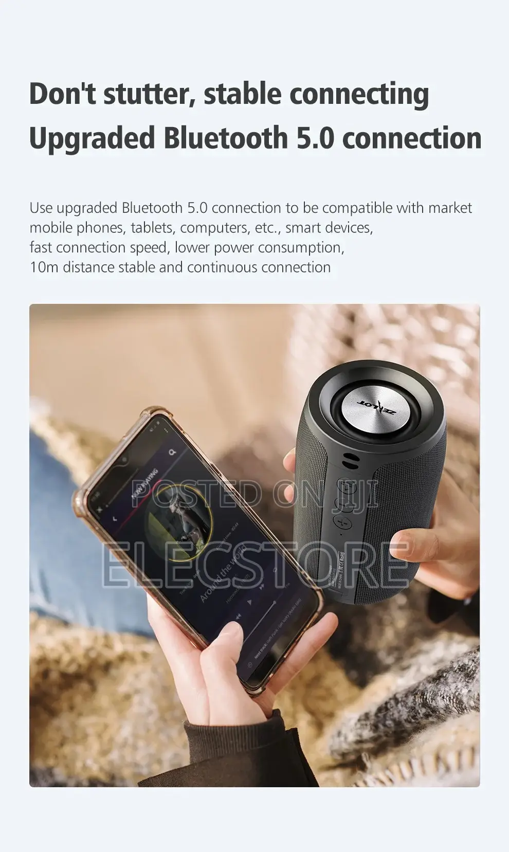 Zealot S32 Wireless Bluetooth Speaker Mini Hifi Subwoofer