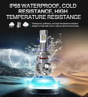 Carshark H7 H11 H8 H9 Hb3 9005 Headlight 20000lm 55w Bulbs
