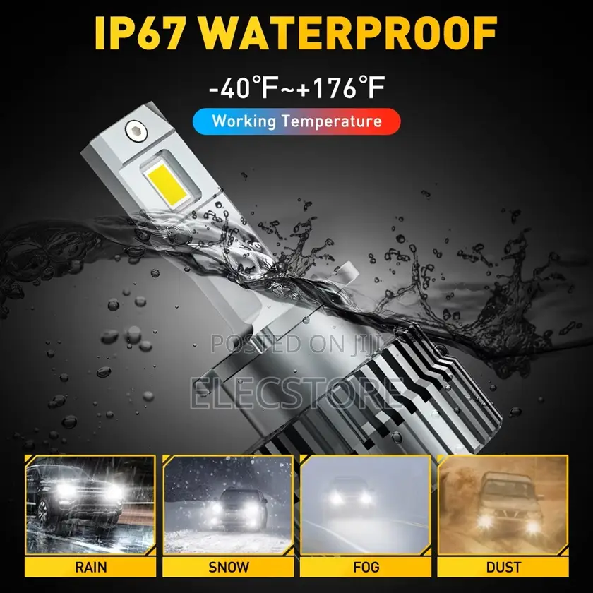 Auxito D1s D3s D2s 120w 30000lm Canbus Led Headlight Bulbs