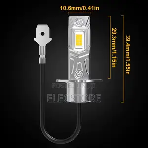 Katur H3 Led Bulb Head/Fog Light Canbus 12v White DRL