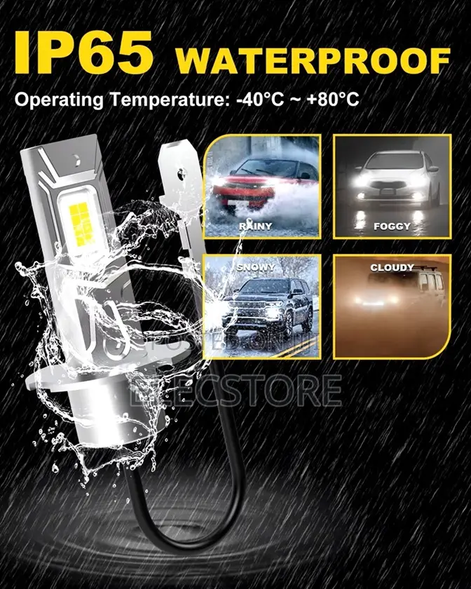 Katur H3 Led Bulb Head/Fog Light Canbus 12v White DRL