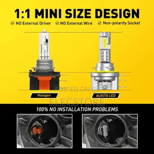 Auxito H15 Led Headlight Bulbs 30000lm High Beam DRL Driving