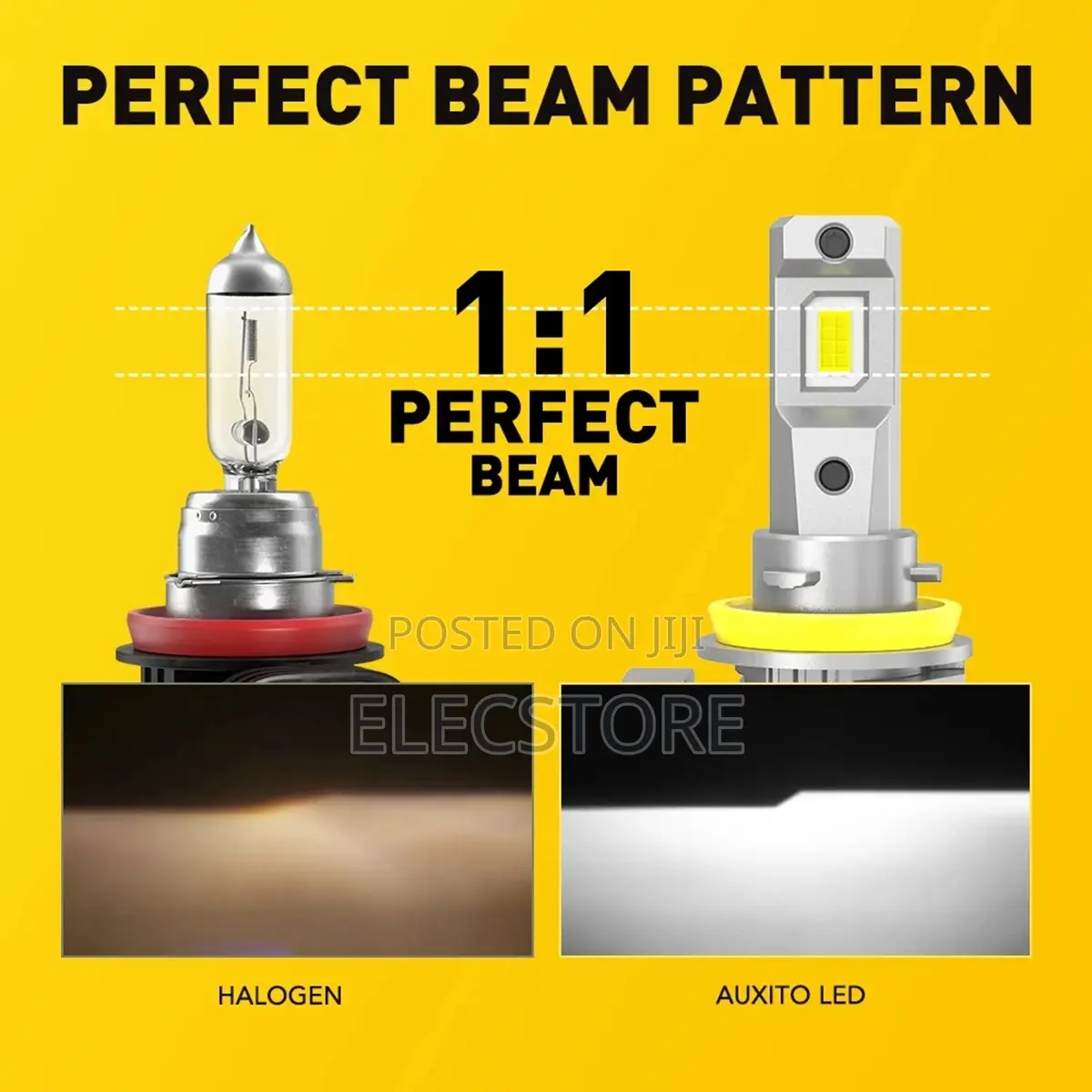 Auxito 9005 Hb3 H11 H9 H8 H16 Led 50w 16000lm Headlight Bulb