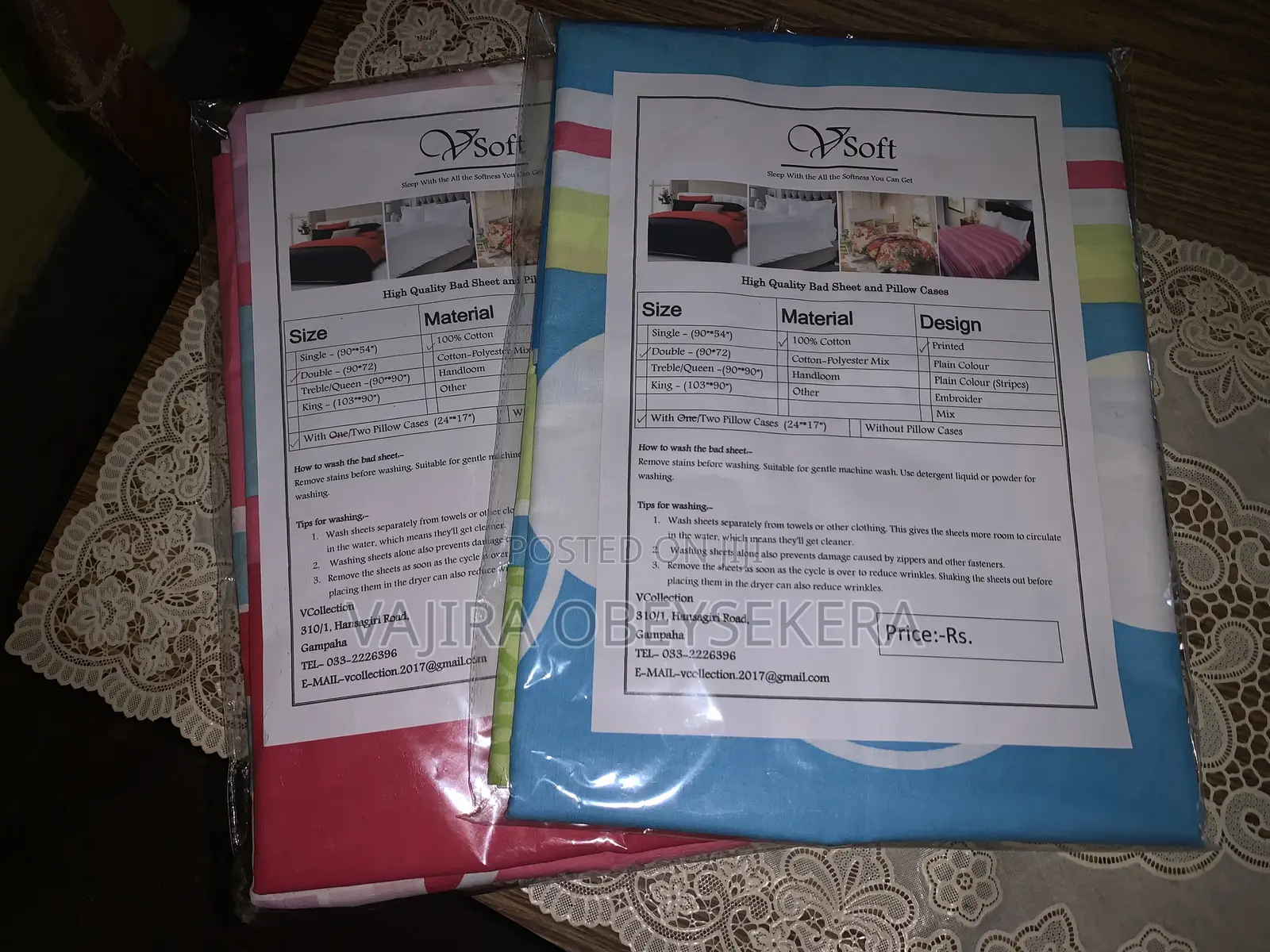 Double Size Bed Sheet