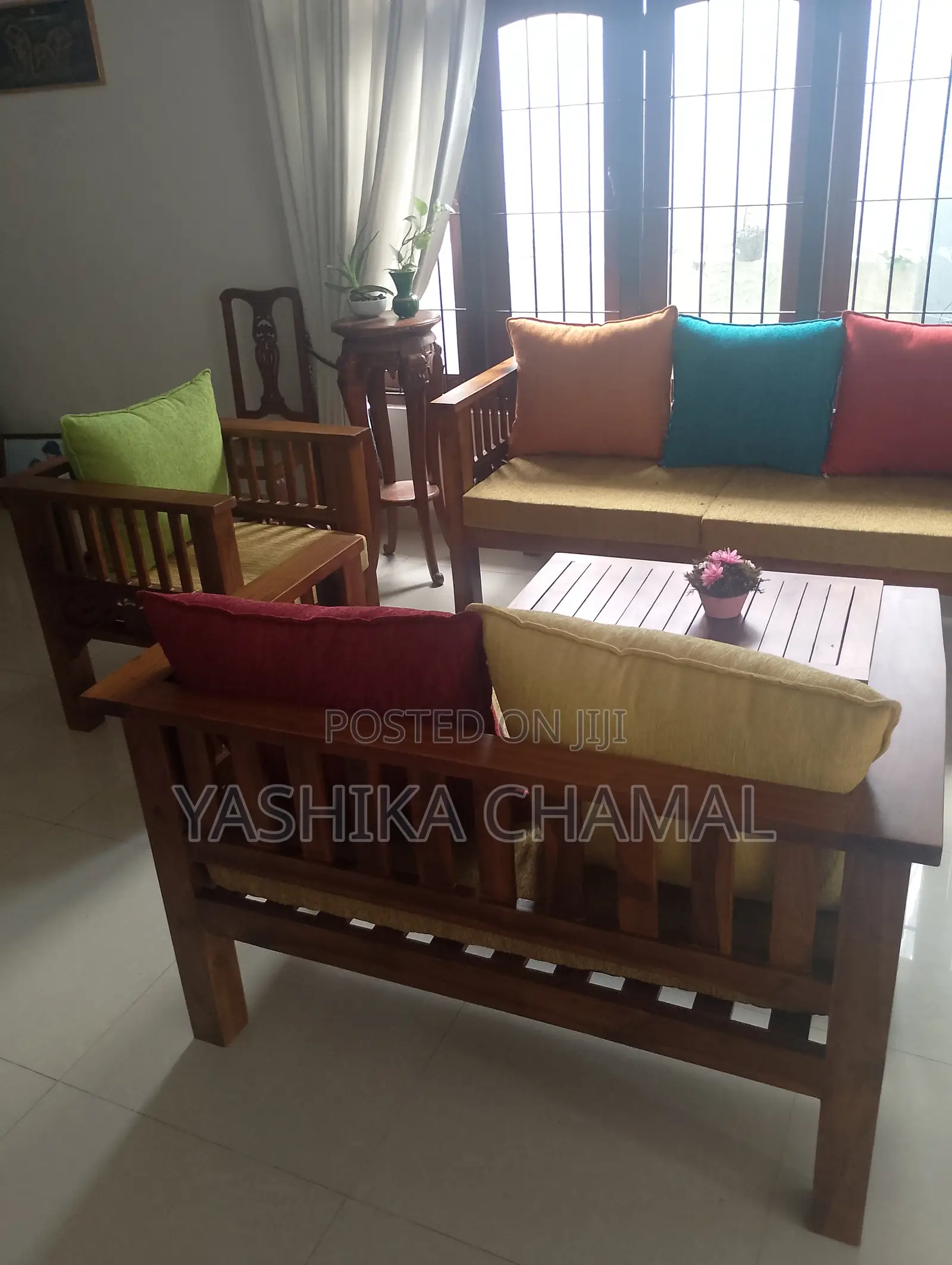 Teak Sofa Set