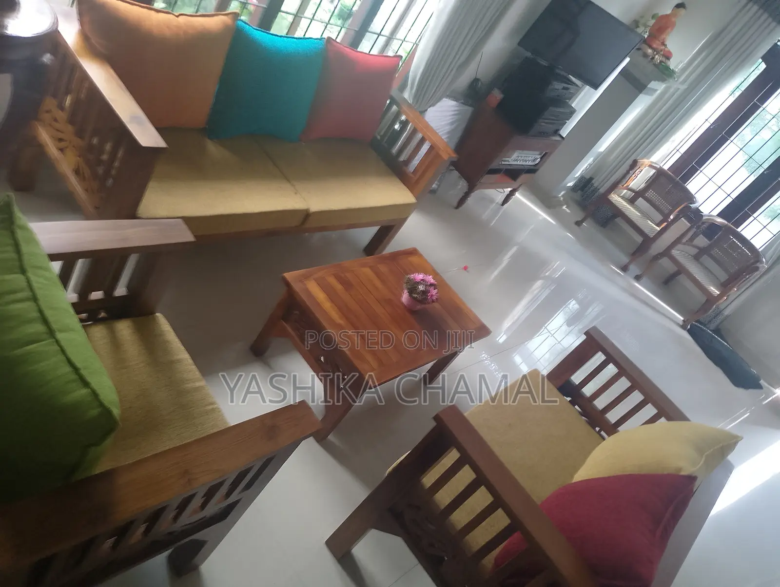 Teak Sofa Set