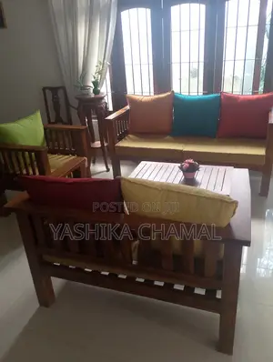 Teak Sofa Set