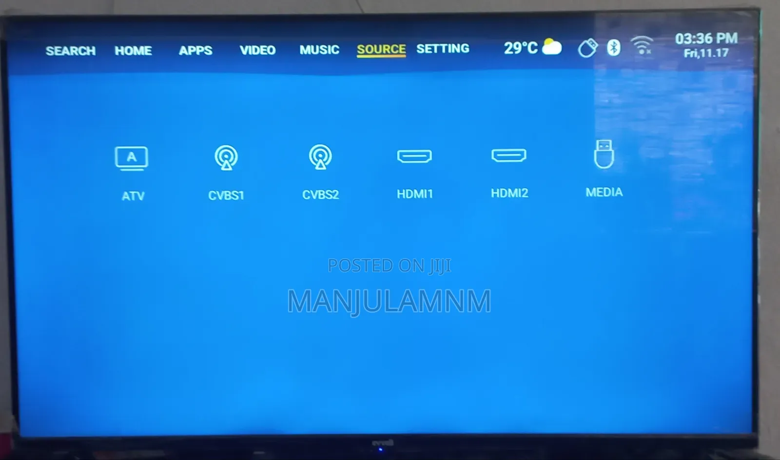 Evvoli Samrt 43" Android Tv