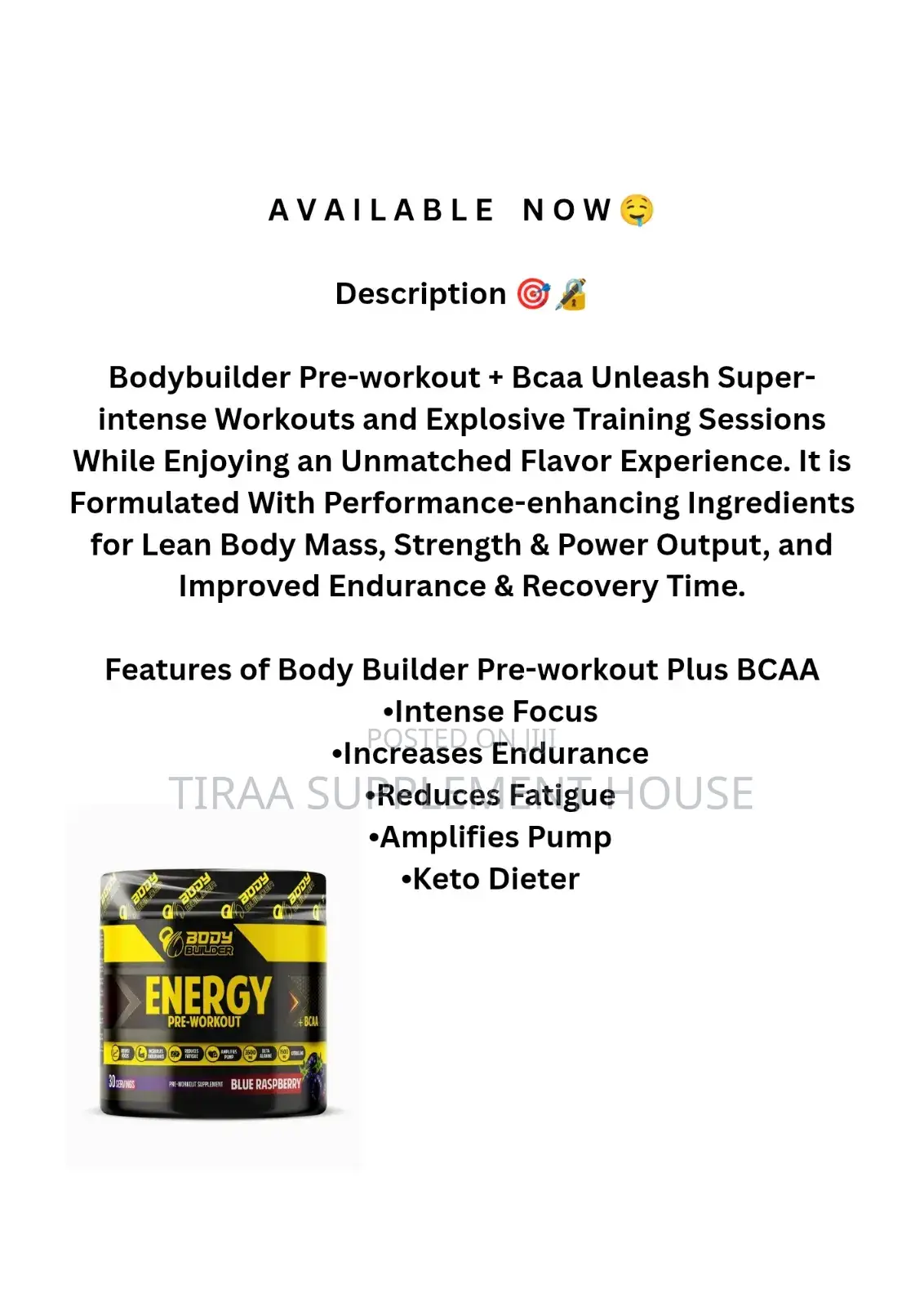Pre Workout