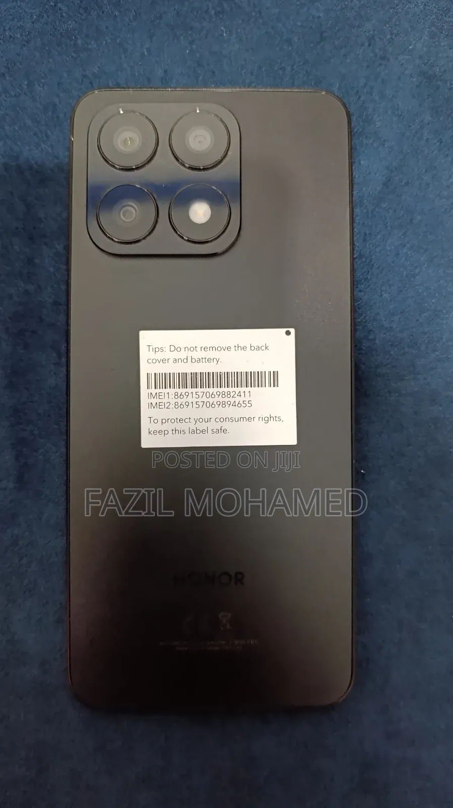 Honor X8a 128 GB Black