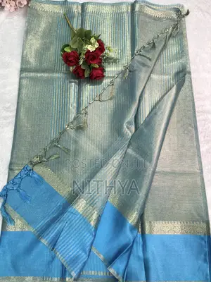 Photo - Nk-22 Net Tissues Digital Saree