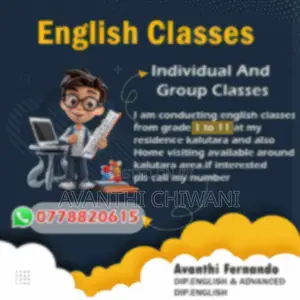 Photo - English Tuition Available