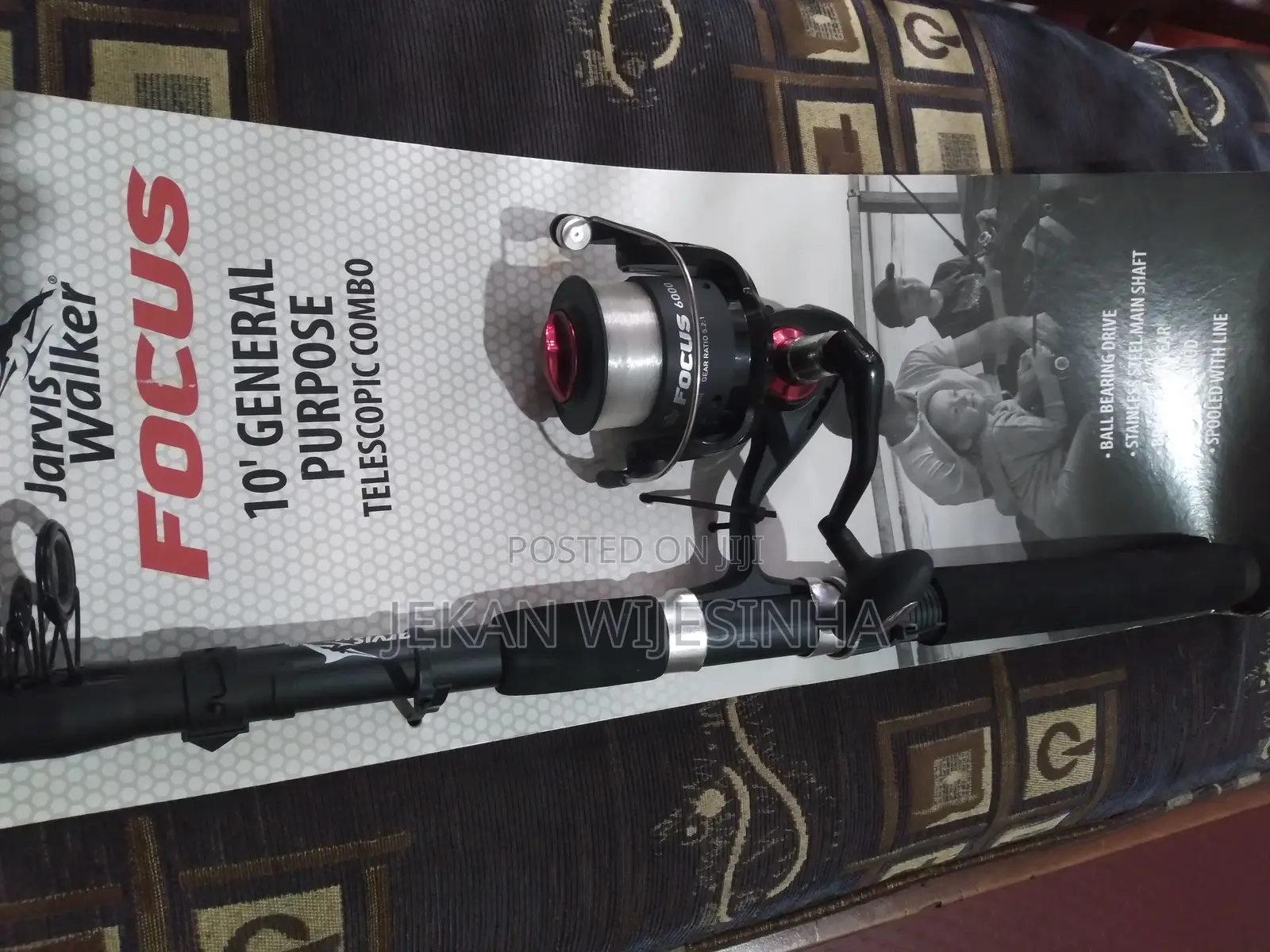 Fishing Rod With Spin Real for Camping