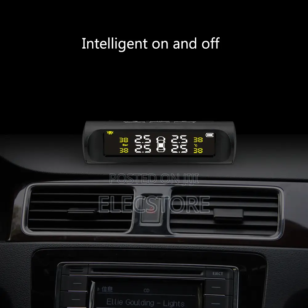 New Tire Pressure Monitoring System Solar Power Alarm System