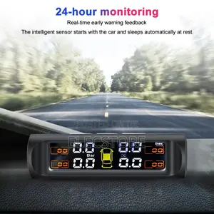 New Tire Pressure Monitoring System Solar Power Alarm System