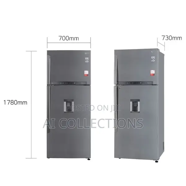 Lg Refrigerator Inverter With Water Dispenser 471l Gl-B503pz