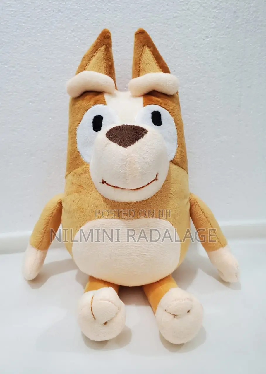 Handmade Character Soft Toys Bluey and Bingo