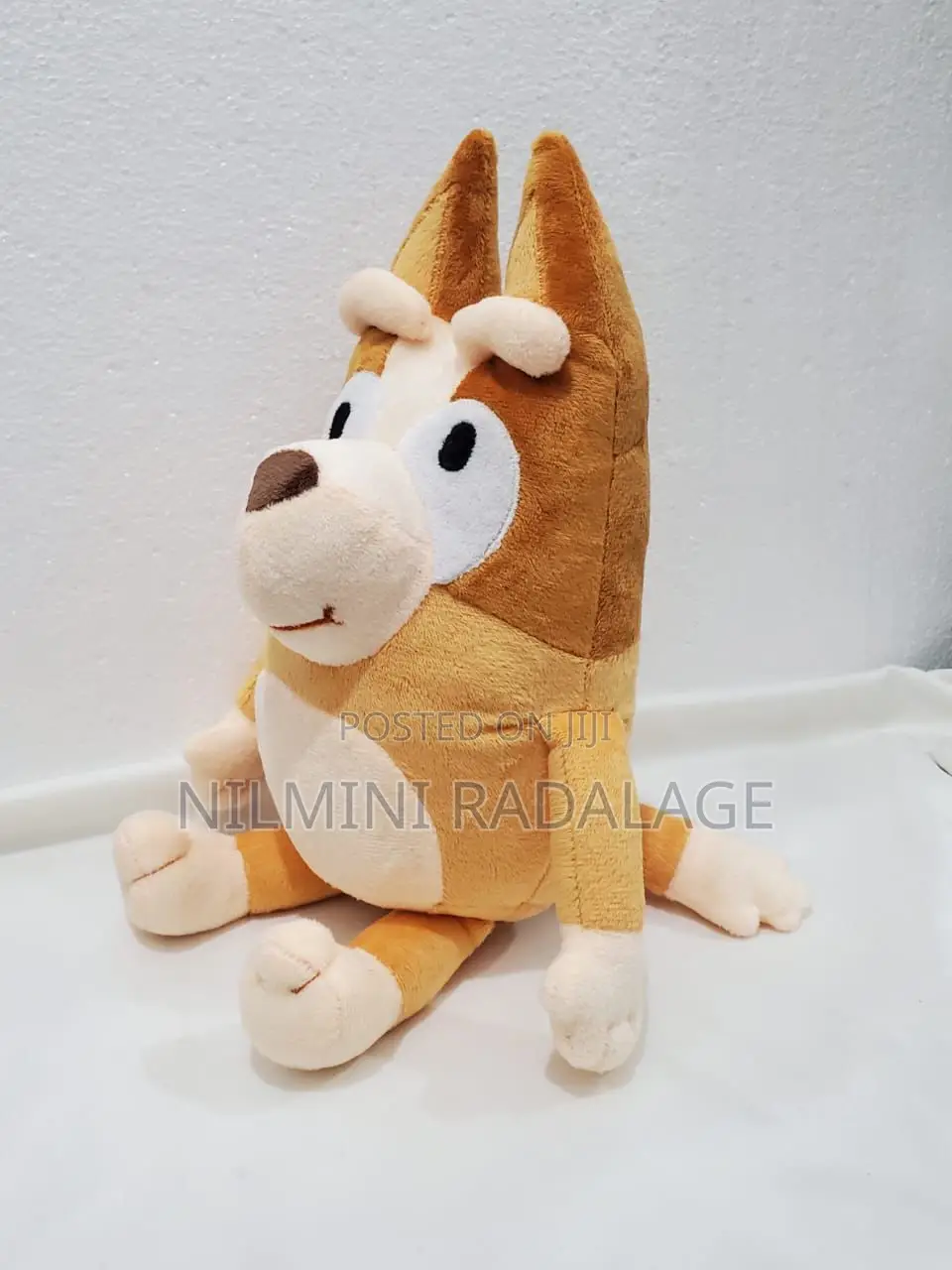 Handmade Character Soft Toys Bluey and Bingo