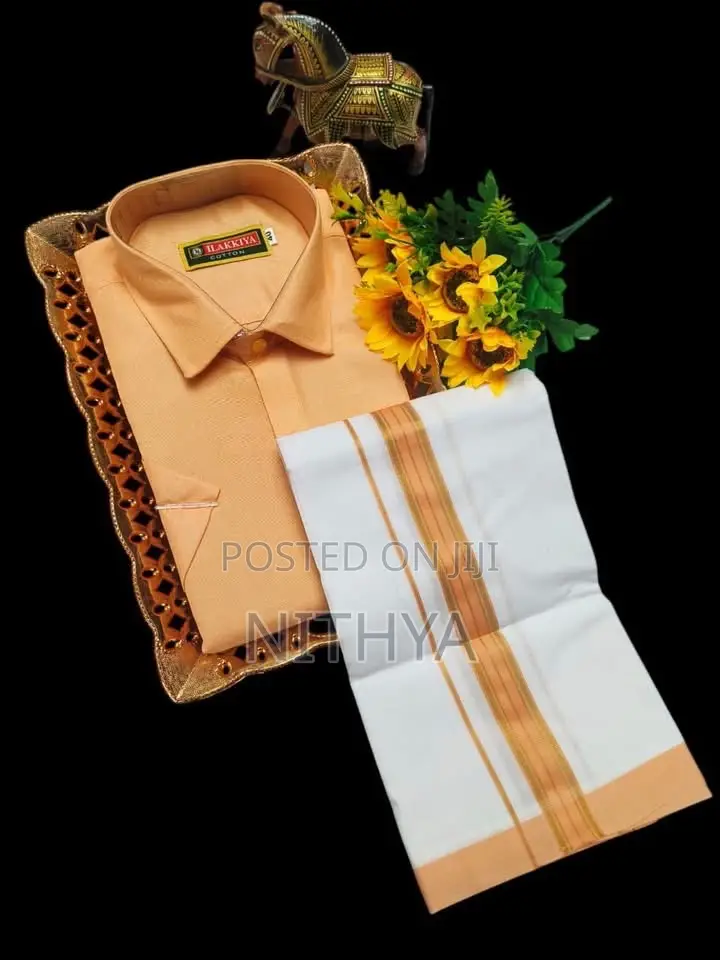 Mens Dhoti Set