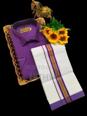 Mens Dhoti Set