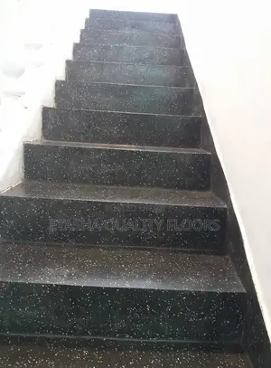 Old Terrazzo Floor Cut Polish
