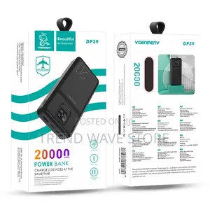 Photo - Vdenmenv Dp39 20000mah Fast Charging Portable Power Bank