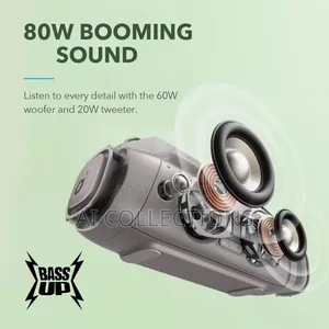 Anker Soundcore Boom+ 80w Outdoor Portable Speaker - A3129