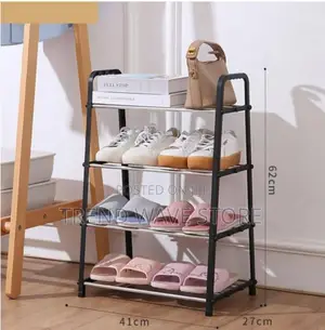 Photo - 4 Layer Simple Shoe Rack - Plastic (P06369)