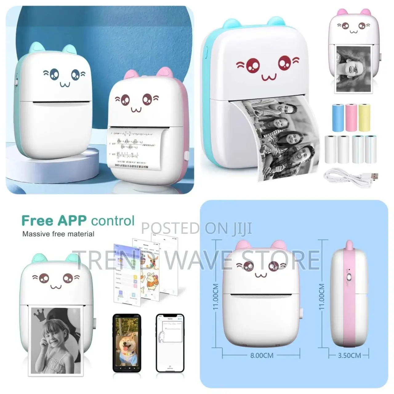 Wireless Mini Mobile Printer