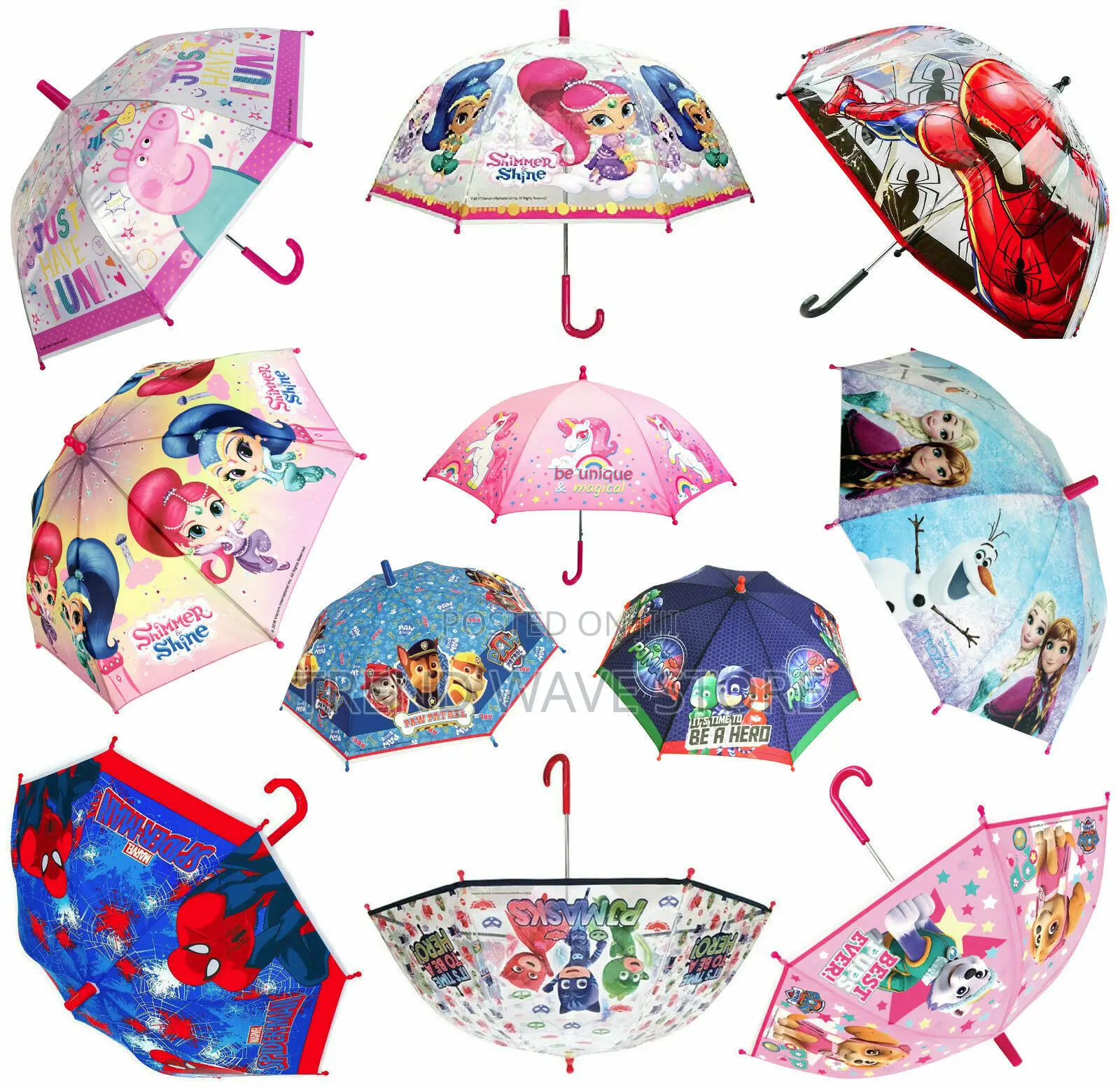 Kids Umbrella With Cover (P03104)