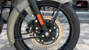 New Royal Motorcycle 2024 Green