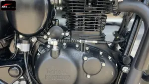New Royal Motorcycle 2024 Green