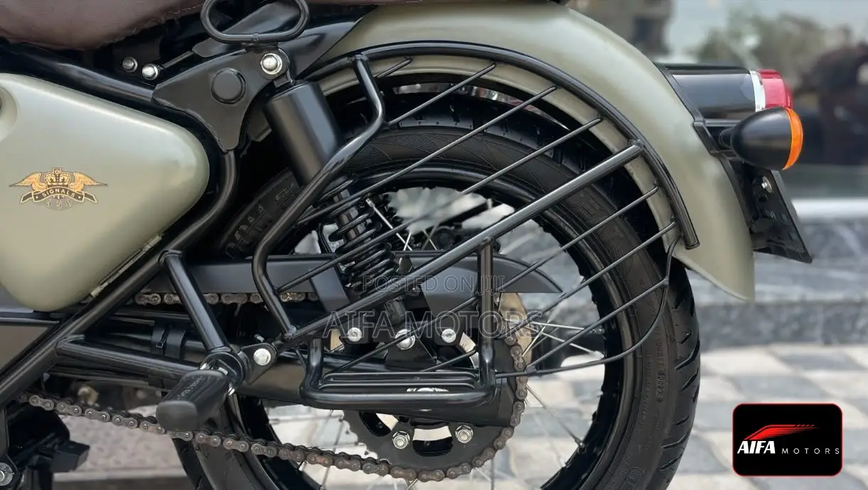 New Royal Motorcycle 2024 Green