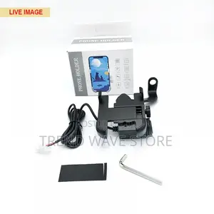 Photo - Allextreme Exmuh02 Mobile Phone Holder With Usb Charger