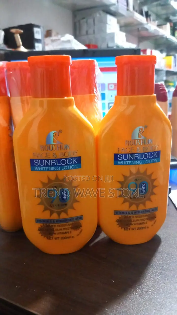 Roushan Face and Body Sunblock Whitening Lotion