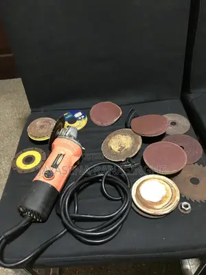 Angle Metal Grinder With Sanding Disks