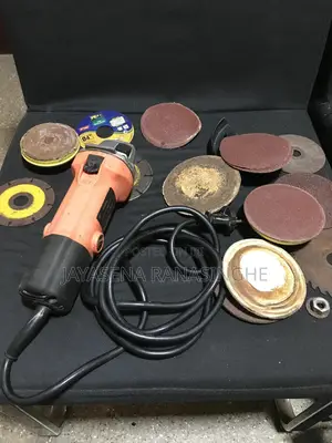 Angle Metal Grinder With Sanding Disks