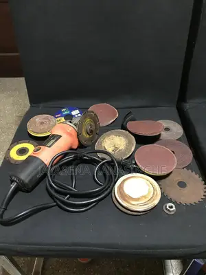 Angle Metal Grinder With Sanding Disks