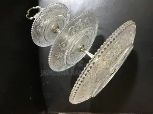Party Cake Saving Crystal Tray for Sale