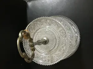 Party Cake Saving Crystal Tray for Sale