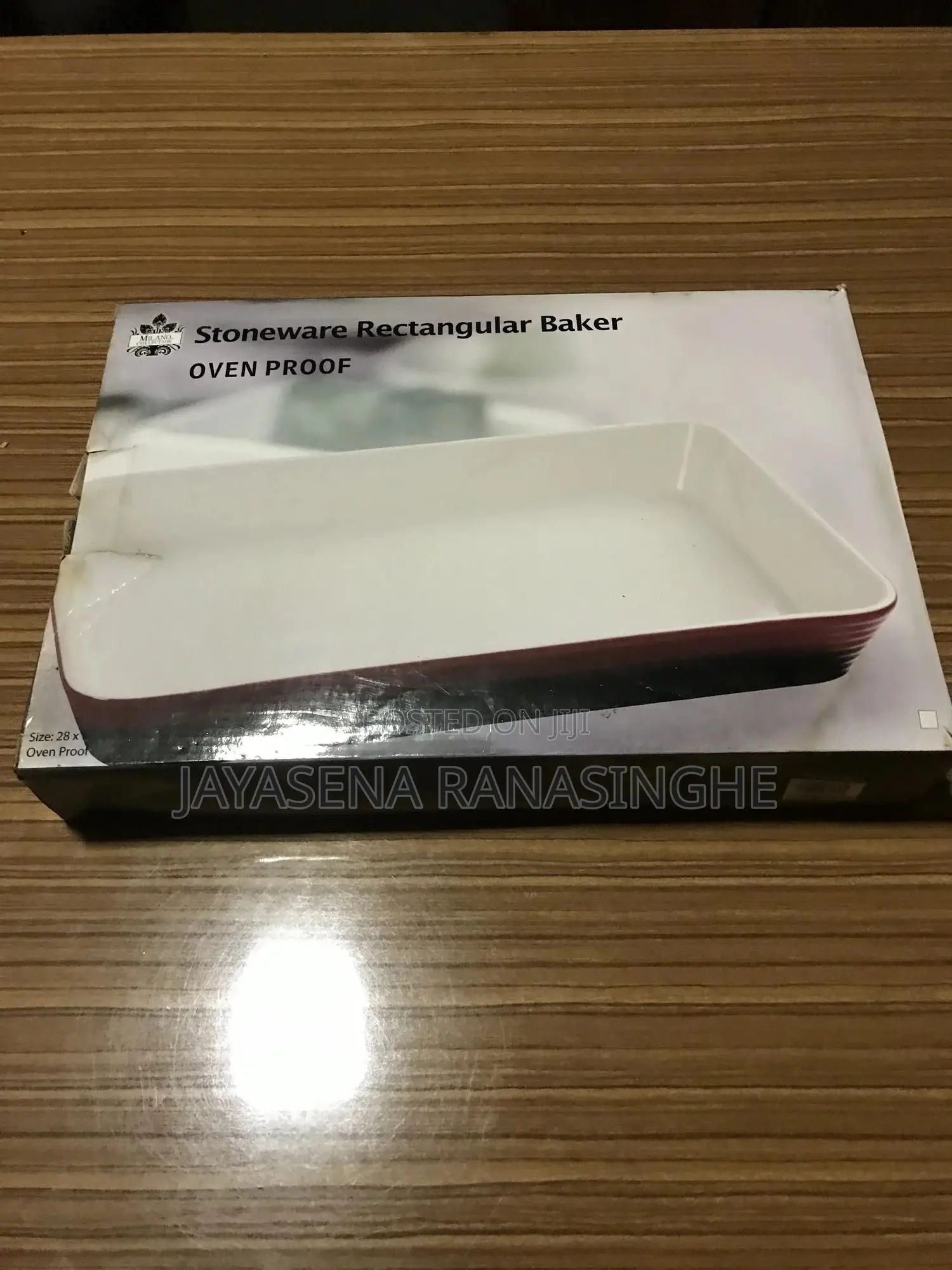 Brand New Forcelain Rectangular Baker (Oven Proof) for Sale