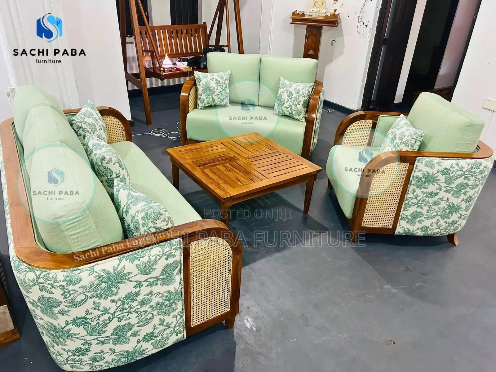 Teak Sofa Set