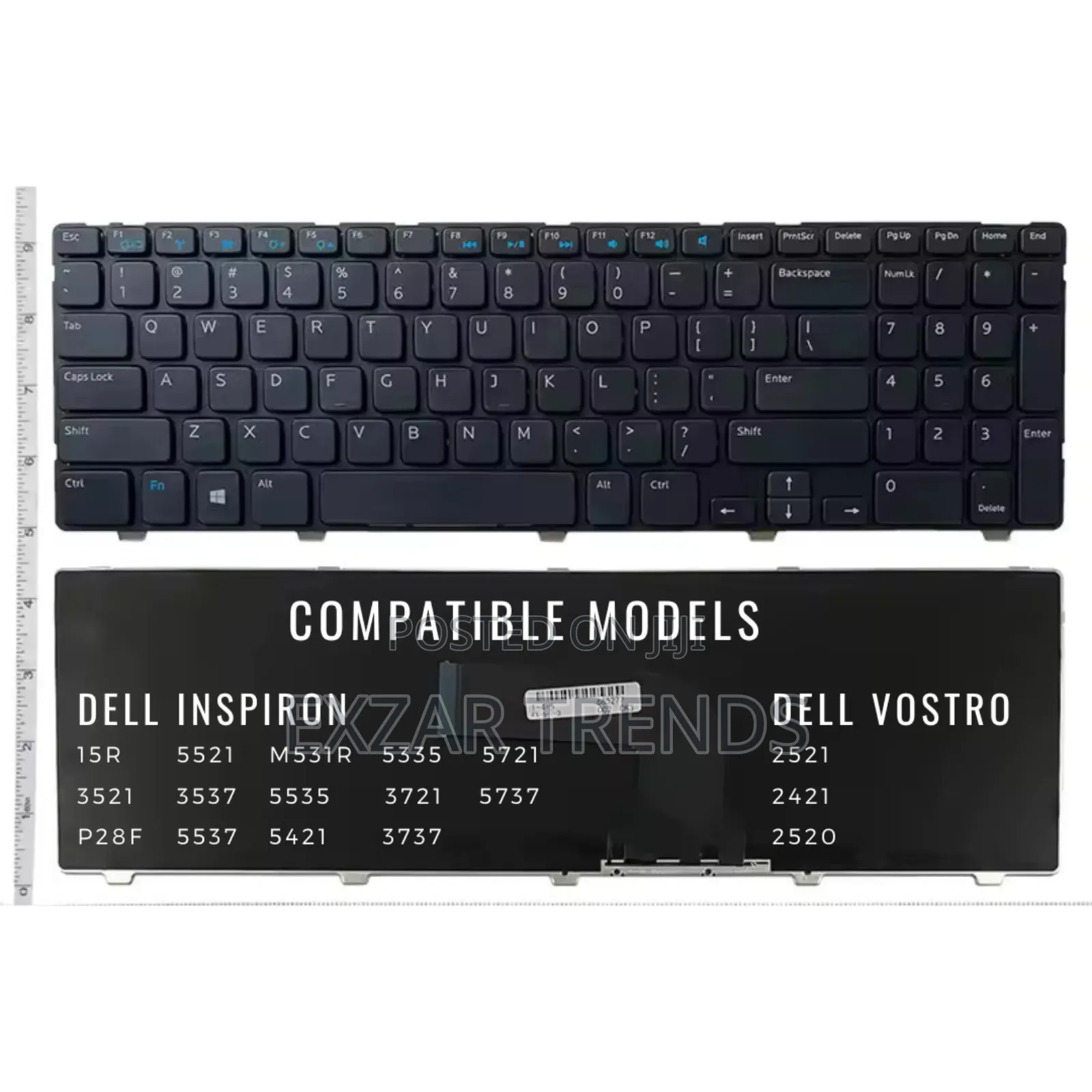 Dell Inspiron and Vostro Laptop Keyboard Replacement