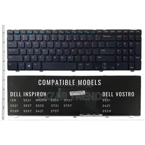 Dell Inspiron and Vostro Laptop Keyboard Replacement