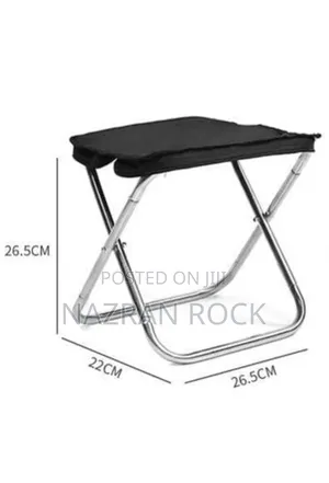 Foldable Camping Chair Stainless Steel