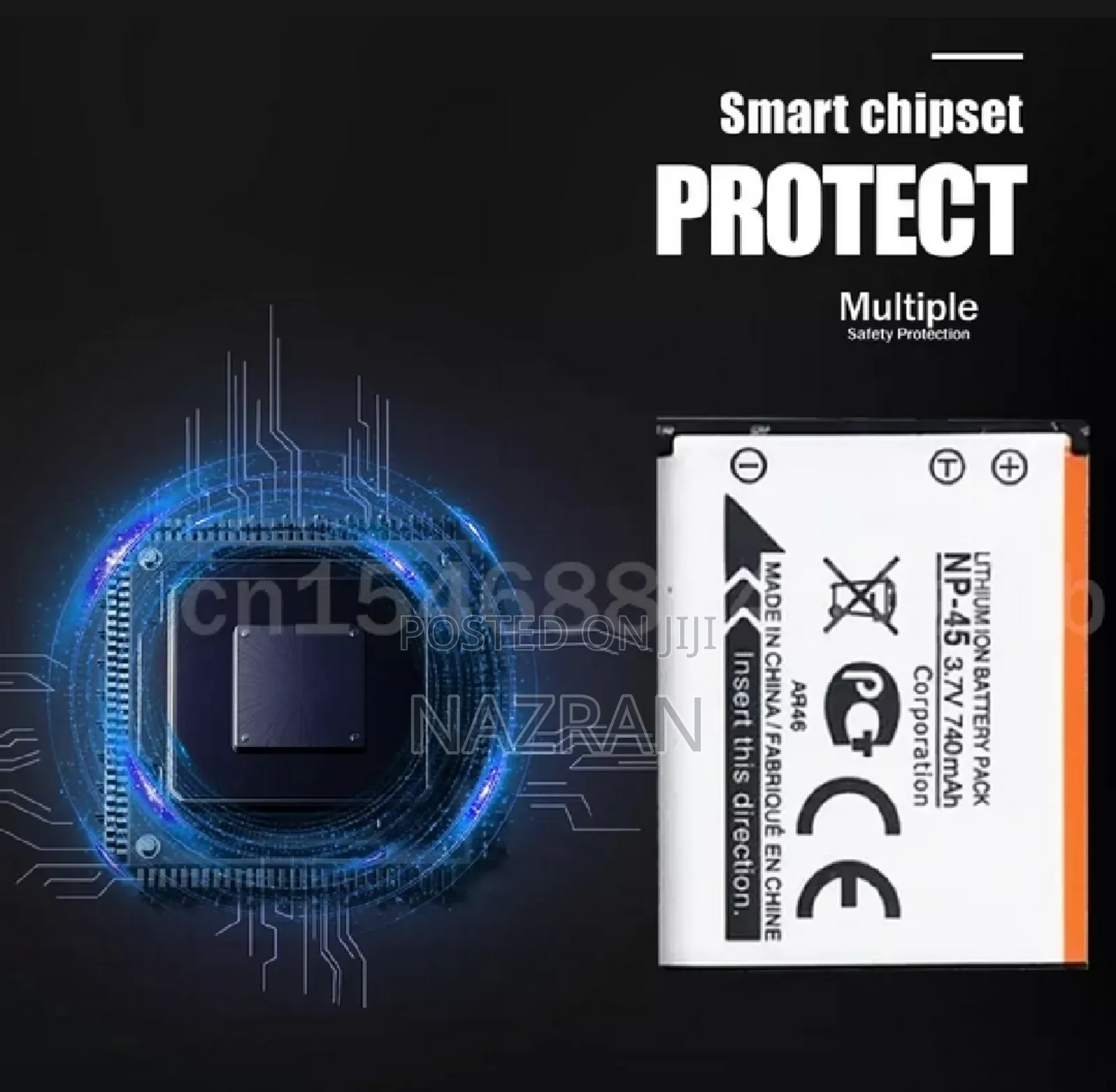 Fujifilm Np-45 Camera Battery 740mah